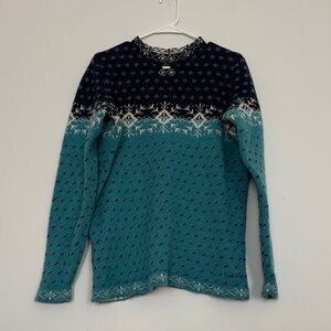 Women's woolrich Nordic fair isle sweater